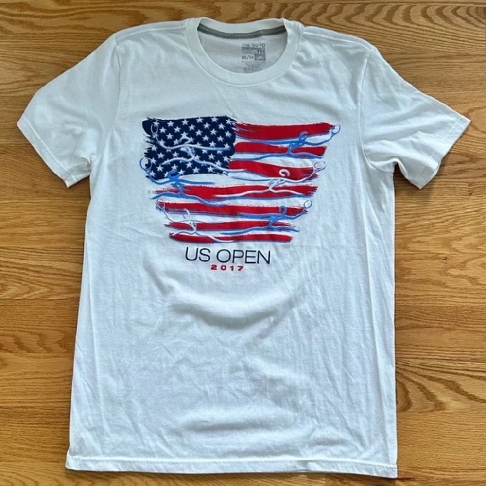 adidas "US Open" Graphic Tee (M)